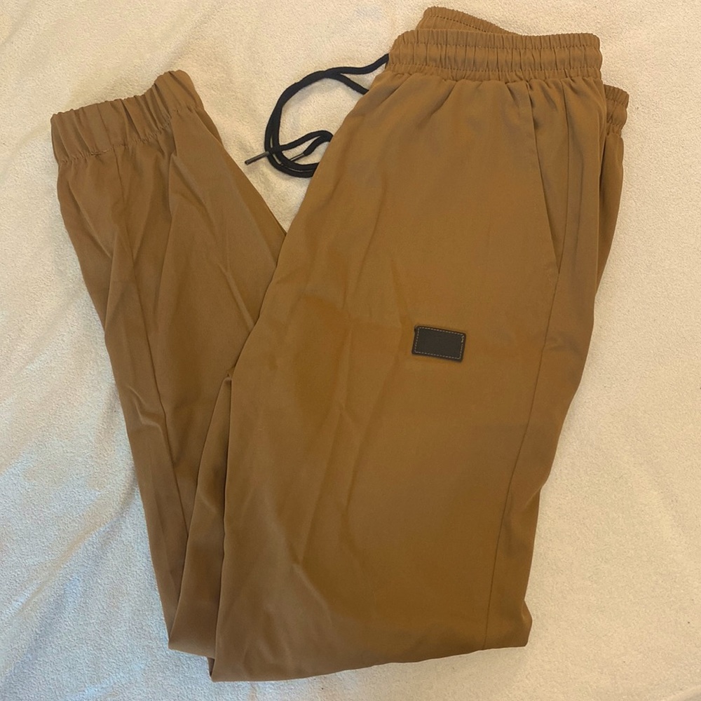 Camel pants